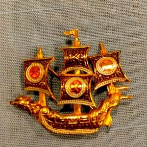 Spanish Ship Pin